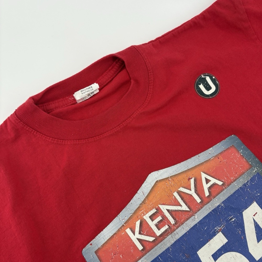 Urban Wear Kenya Area Code T-Shirt Size Large With Irungu, Governor On Back